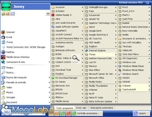 Vista Start Menu su XP Professional.bmp