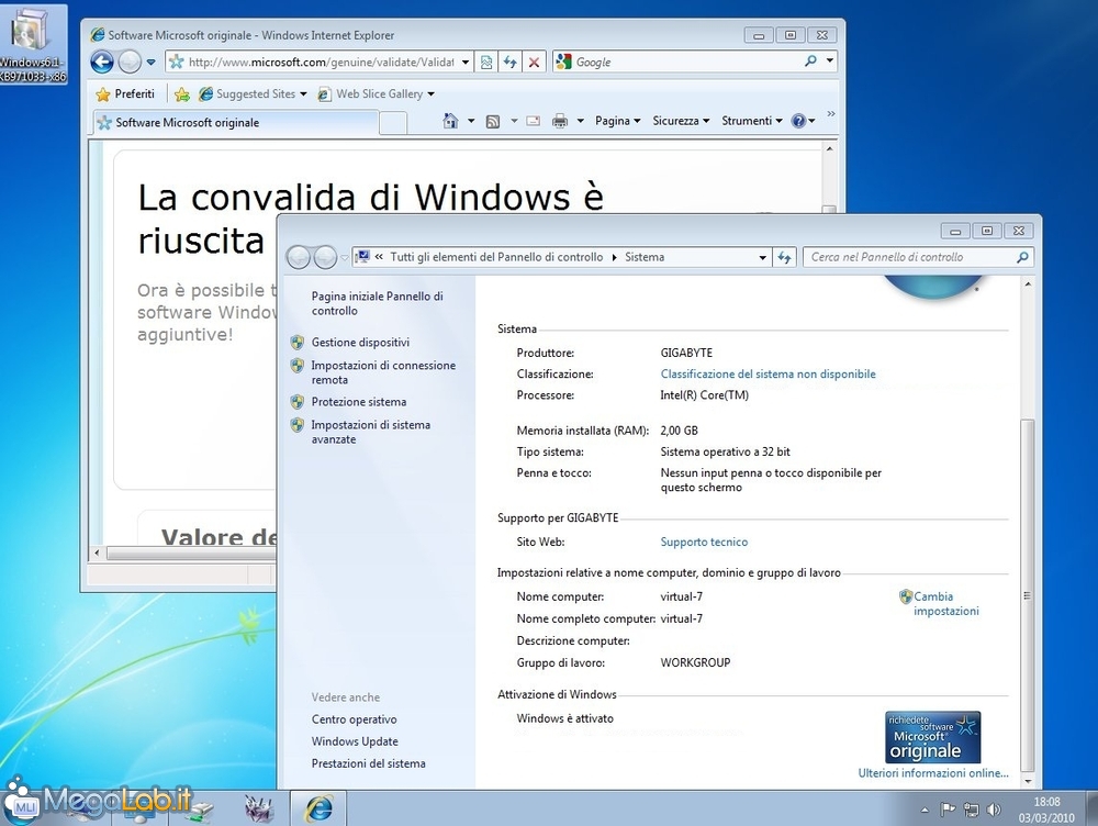 Come Attivare definitivamente Windows 7 Ultimate Co. [qualunque edizione]