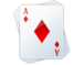 Carte, gioco, poker, picche, picca, mazzo, giocare, quadri